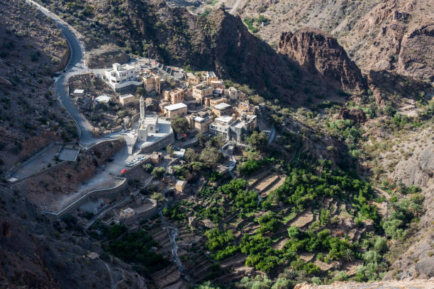 istock Jebel Akhdar Mountain village 1411007968