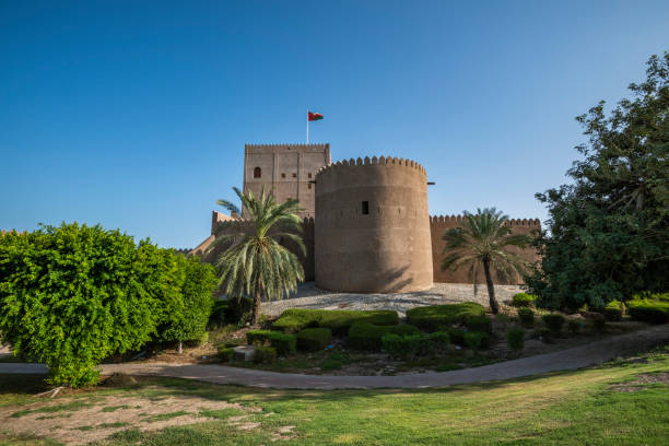 ソハール砦、ソハール、オマーンのスルタン。 - oman greater masqat fort tourism ストックフォトと画像