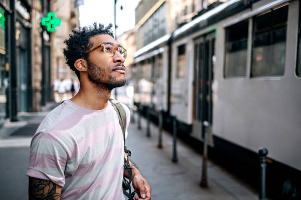 istock Tourist exploring streets of Milan 1411014348