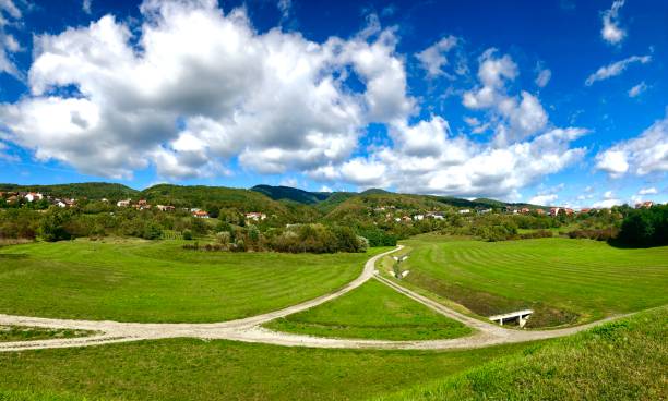 istock View of nature park 1411032530
