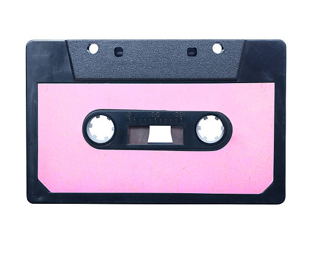 istock Vintage audio cassette isolated. 141103823