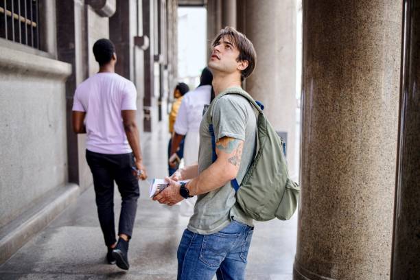 istock Tourists Enjoying Sightseeing 1411046527