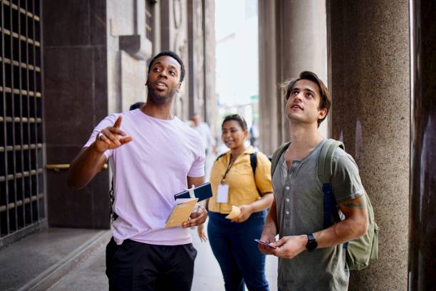 istock Tourists Enjoying Sightseeing 1411046535