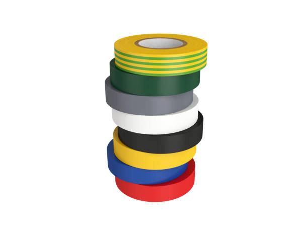 istock Duct tape Isolated on White Background, 3D rendering 1411051714
