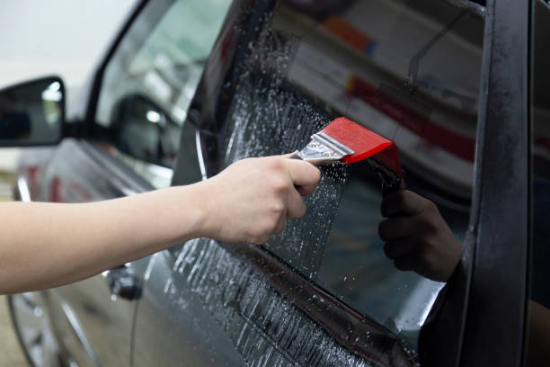 istock Tinting of car windows. 1411062662