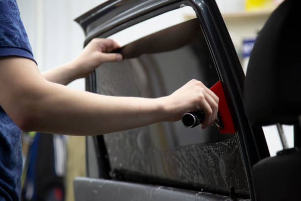 istock Tinting of car windows. 1411063475