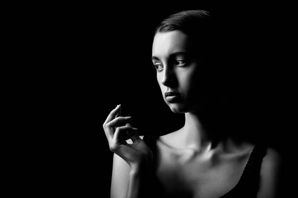 istock sad beautiful woman 1411068087