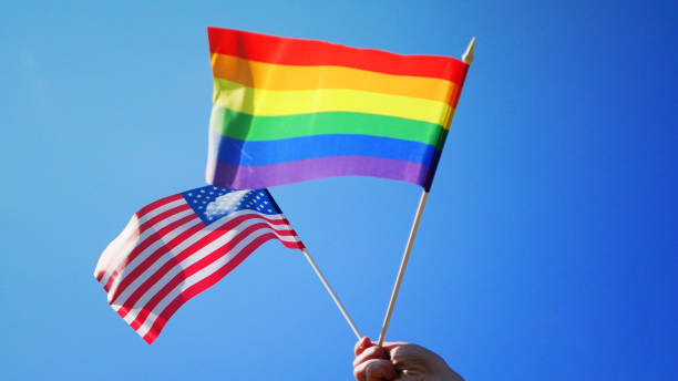 istock Pride month in USA concept. 1411070036