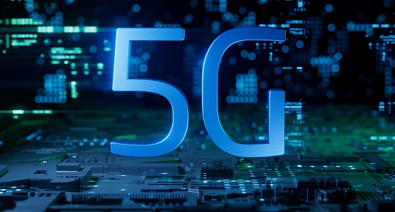 5G Mobile Network Data Technology, Global Communication, Speed