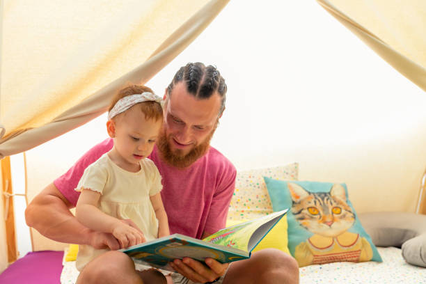 istock father reading a story with his daughter 1411075015