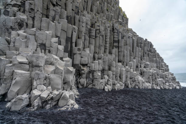 istock Gardar Basalt Columns on Reynisfjara Black Sand Beach 1411082017