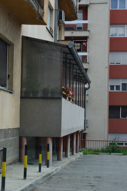 istock terrace added to the building 1411089108