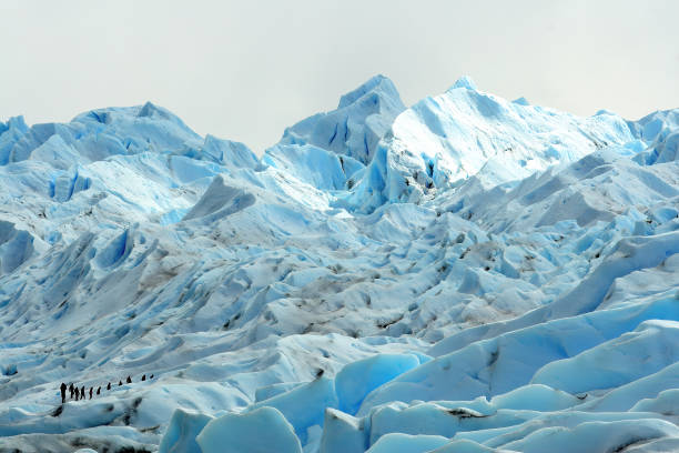 glaciar perito moreno - patagonia el calafate horizontal argentina fotografías e imágenes de stock