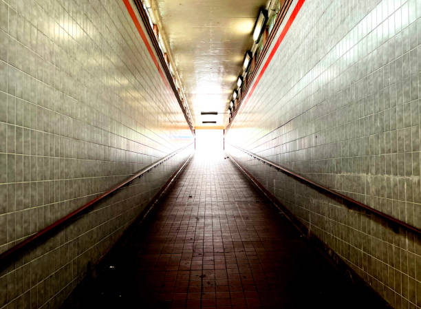 istock Light at the end of the tunnel 1411092581