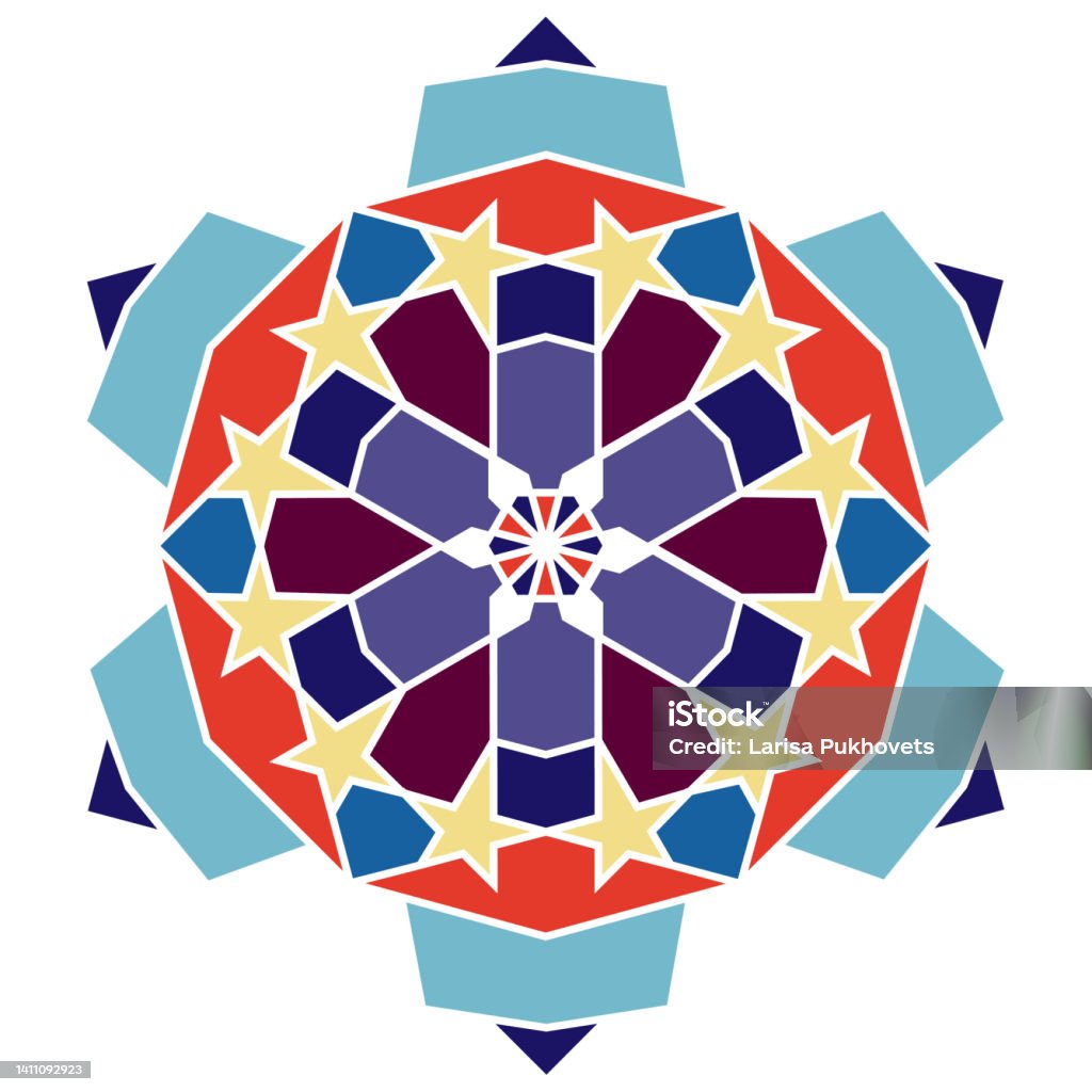Arab Element Arabic Element Stock Illustration - Download Image Now - Arabia, Mosaic ...