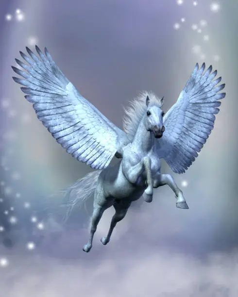 Photo of White Pegasus Fantasy