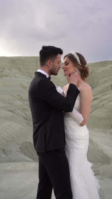 Bride And Groom Vertical Video At Amazing Place