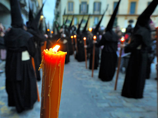Procession during the Semana Santa in Spain(this is the Holy week before Easter)