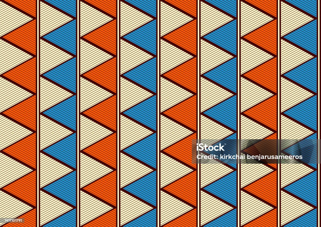 Solid African Pattern Africa Ethnic Patterns 49 Stock Illustration - Download Image Now ...