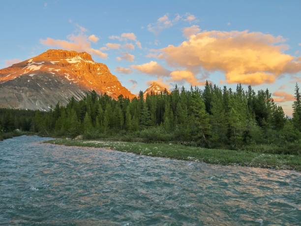 istock A Majestic Creek in the Rockies at Sunset 1411101963