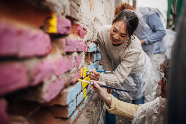 Female street artists
