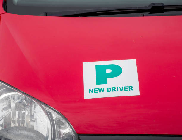 istock New Driver Sign on Car 1411110599