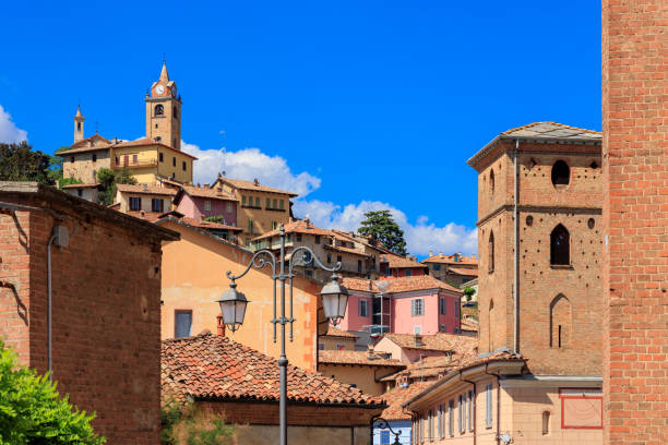 istock Monforte d'Alba, townscape skyline in Piedmont 1411112704