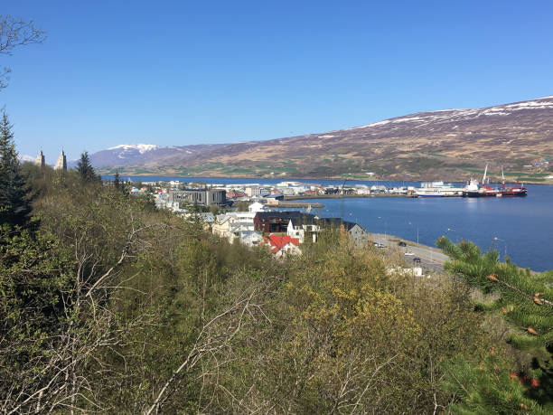 istock Akureyri, town in north Iceland 1411114916