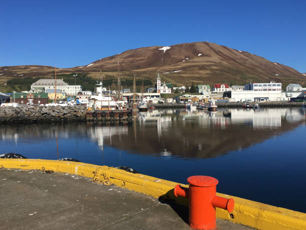 istock Husavik is a town in north Iceland 1411119575