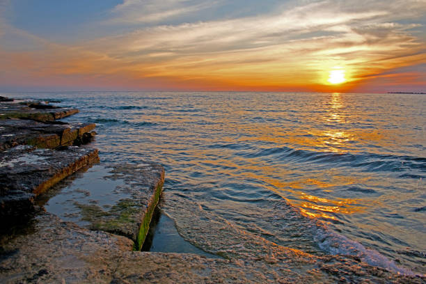istock Sackets Harbor, New York - Lake Ontario 1411125911
