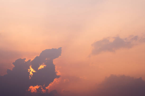 Free Stock Photo of Sun Setting Behind Cloud in Sky | Download Free ...