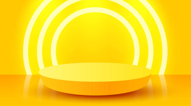 istock Abstract scene background. Product presentation, mock up, show cosmetic product, Podium, stage pedestal or platform. 1411142952