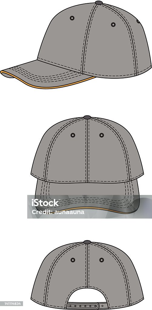 Casquette de Baseball - clipart vectoriel de Casquette libre de droits