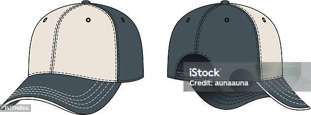 The Mirror Image Of A Peaked Cap Stock Illustration - Download Image Now - Baseball Cap, Cap - Hat, Casual Clothing