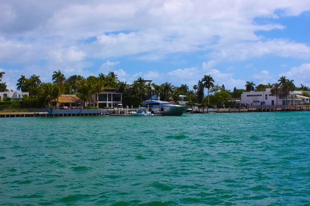 istock Luxurious mansion in Miami Beach, florida, U.S.A 1411149209