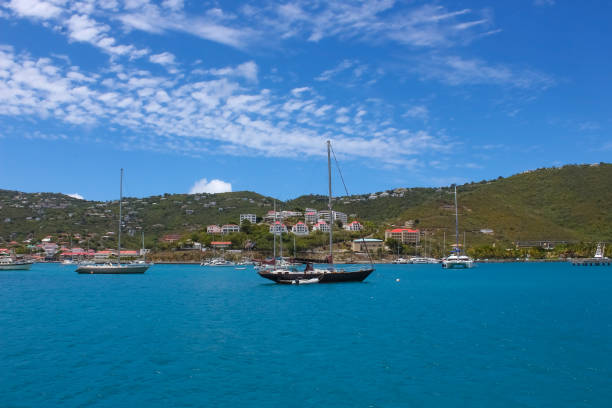 istock St. Thomas, USVI. Heavensight cruise ship dock in Charlotte Amelie. 1411149243