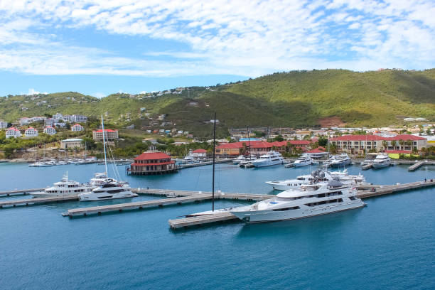 istock St. Thomas, USVI. Heavensight cruise ship dock in Charlotte Amelie. 1411149259