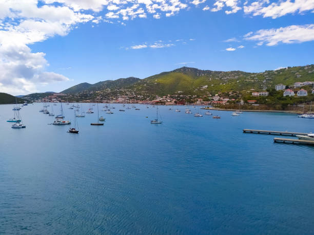 istock St. Thomas, USVI. Heavensight cruise ship dock in Charlotte Amelie. 1411149262