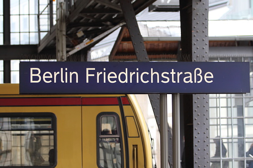 Berlin Friedrichstraße is a railway station in the German capital Berlin. It is elocated on the Friedrichstraße, a major north-south street in the Mitte district of Berlin, adjacent to the point where the street crosses the Spree river