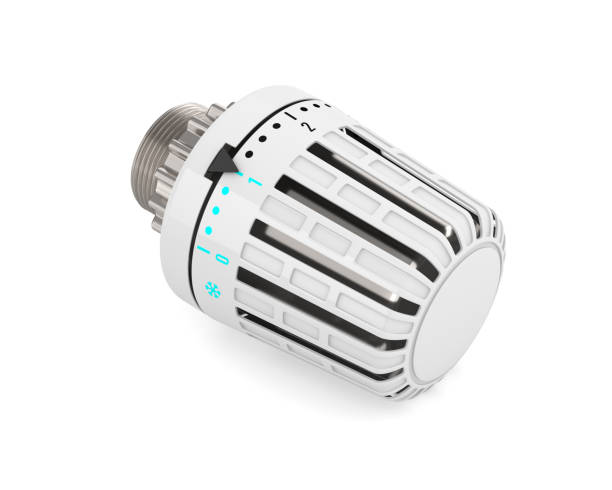 istock Heater thermostat on white background. Isolated 3D illustration 1411159998