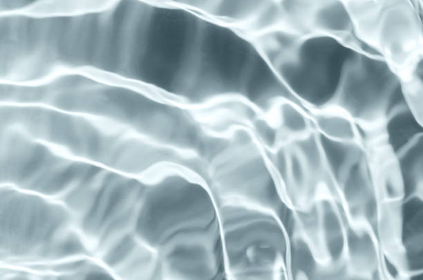 Transparent water texture. Cosmetic micellar water or lotion or makeup remover.