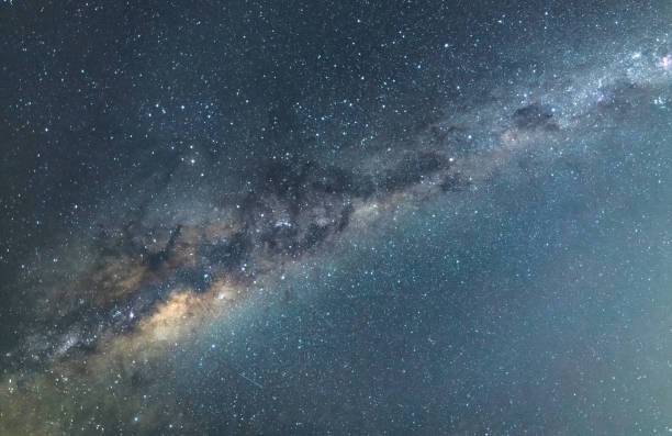 istock Milky Way Starlit Night Sky 1411177145