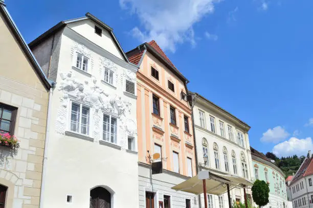 Austria. Beautiful old architecture of Krems