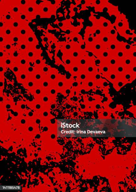 Random Spotted Abstract Background Effect Many Dots Simple Design ...