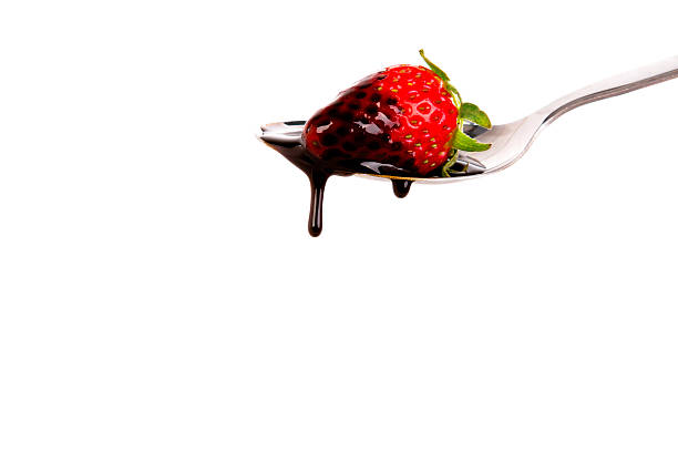 istock Fresh strawberry and dark chocolate. 141119350