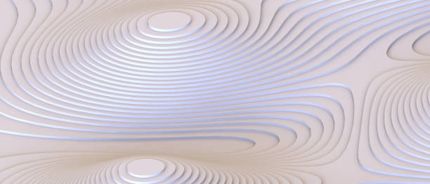 istock Creative of Success. Abstract Curve Background and Futuristic digital Wave for network connection and Innovation Concept on gray. Science, software, copy space, Protection, banner,website-3d Rendering 1411194540