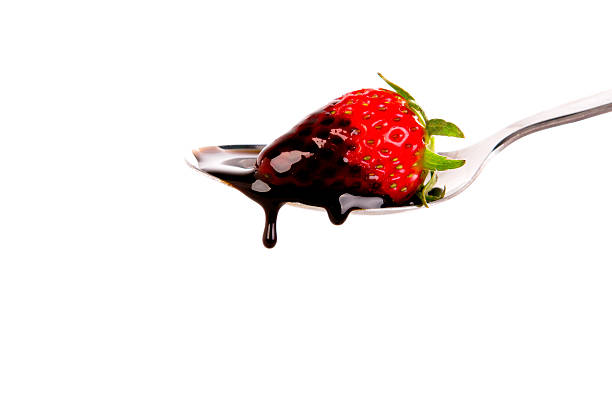 istock Fresh strawberry and dark chocolate. 141119630