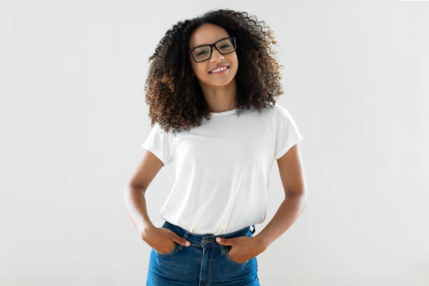 istock Studio shot of young woman 1411207949