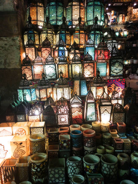 istock Khan el-Khalili, traditional lantern - Old Cairo - Egypt 1411209273