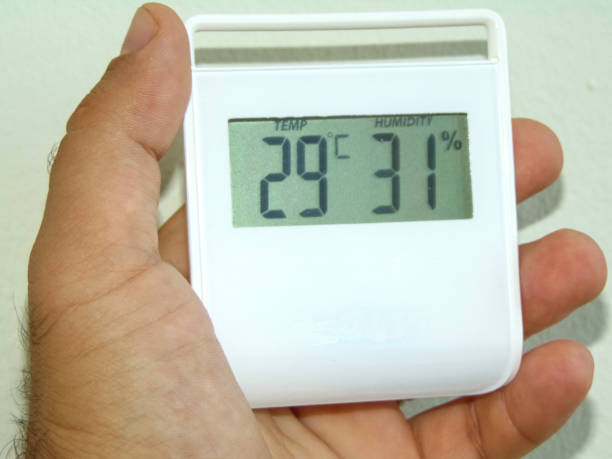 istock a person holds a thermo-hygrometer 1411217428